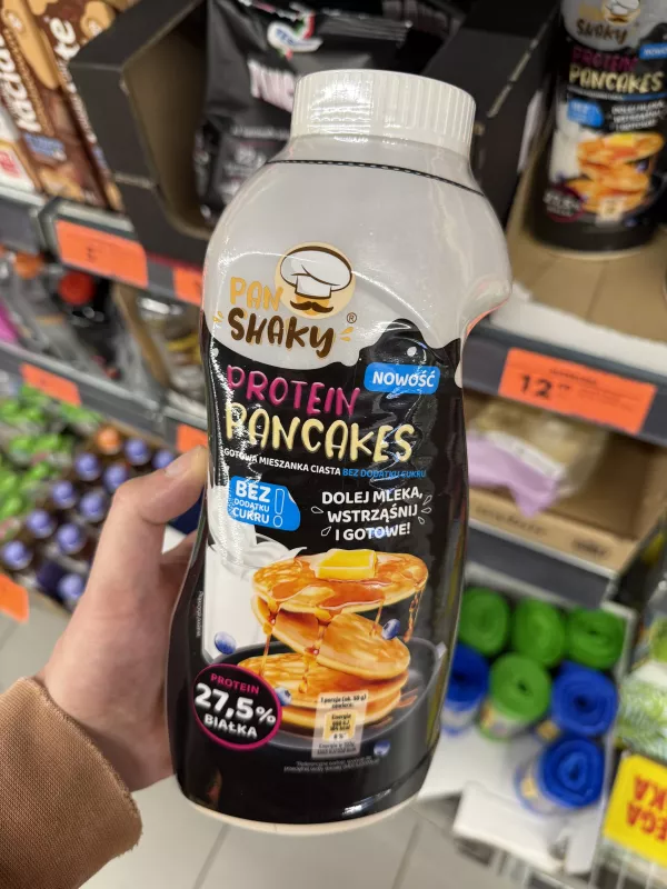 Pan Shaky Protein Pancakes gotowa mieszanka ciasta bez dodatku cukru | 250g