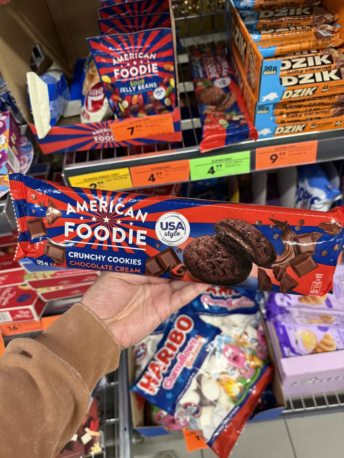 American Foodie Crunchy Cookies Chocolate Cream | 175g