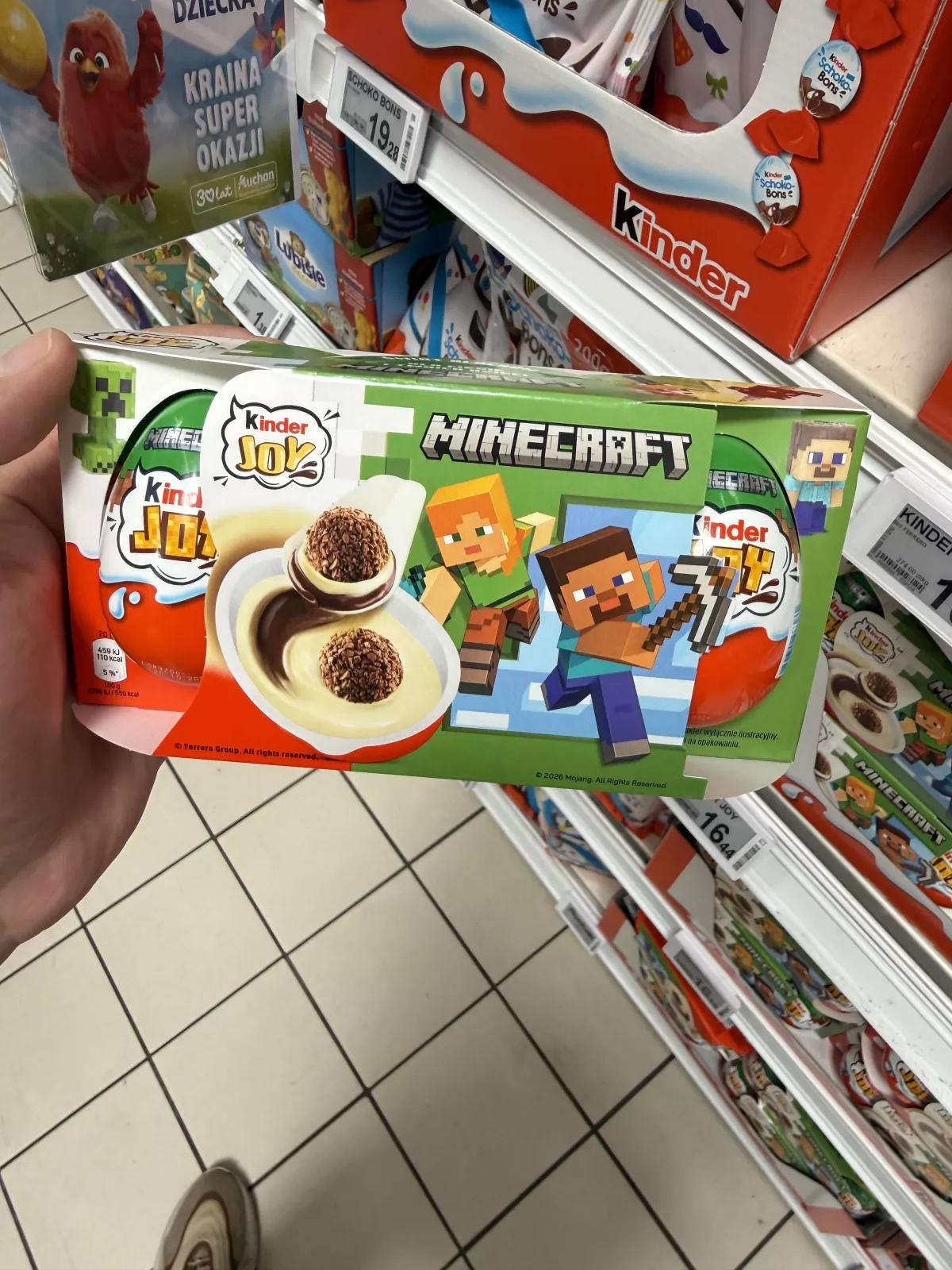 Kinder Joy Minecraft | 3x20g