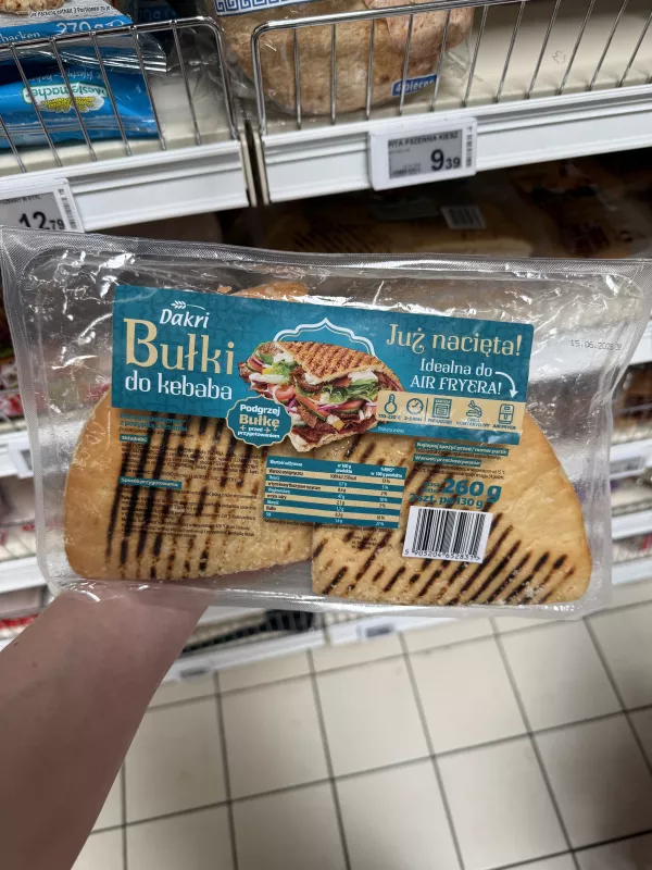 Dakri Bułki do kebaba | 260g