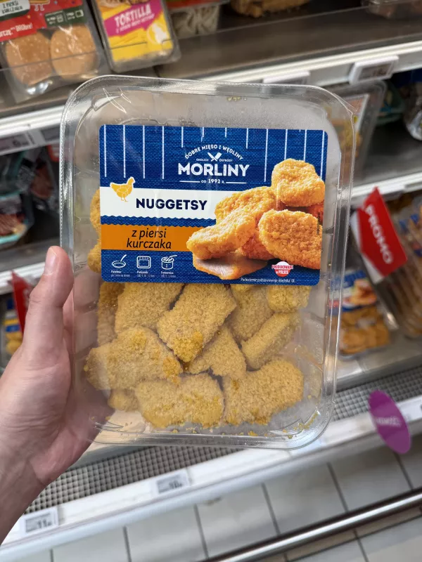 Morliny Nuggetsy z piersi kurczaka | 350g
