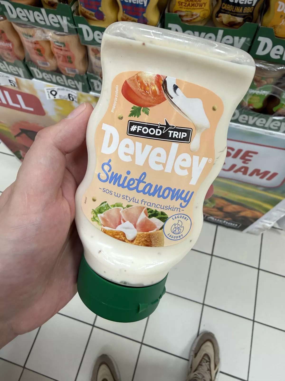Develey Food Trip Śmietanowy sos w stylu francuskim | 315ml