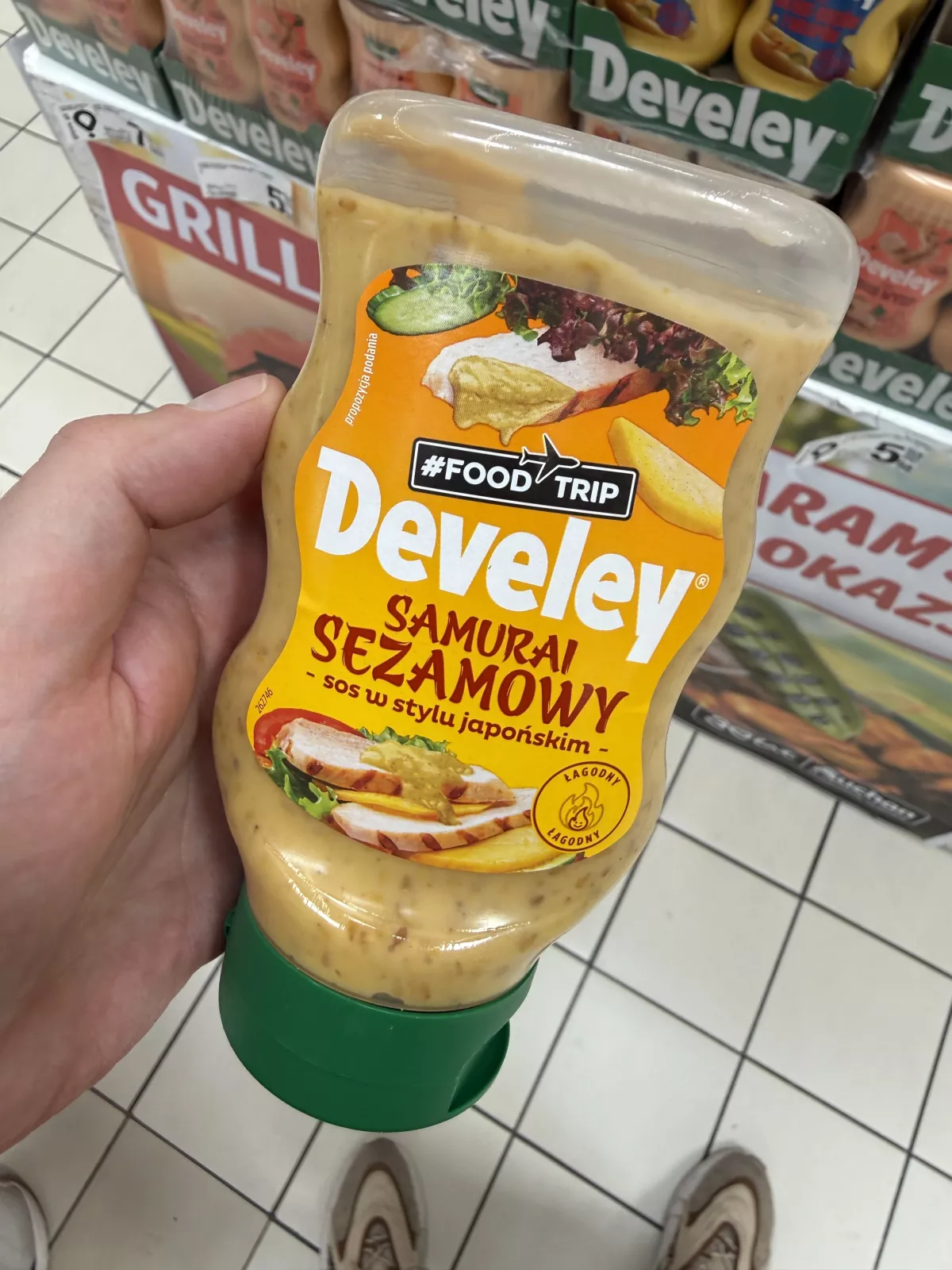 Develey Food Trip Samurai Sezamowy sos w stylu japońskim | 300ml