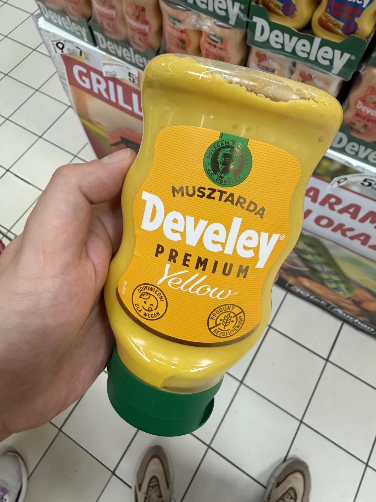 Develey Musztarda Premium Yellow | 315ml / 328g
