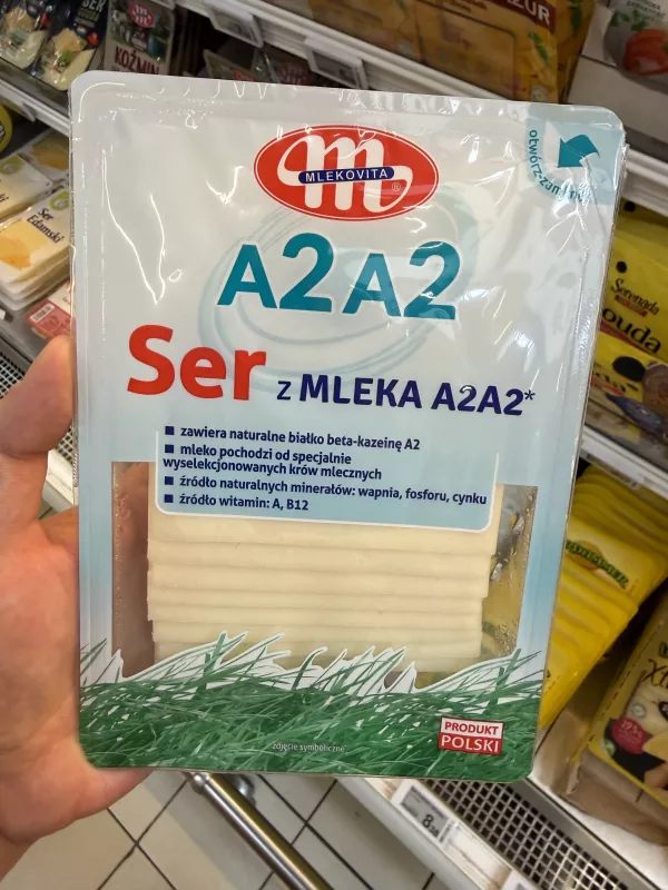 Mlekovita Ser z mleka A2A2 plastry | 135g