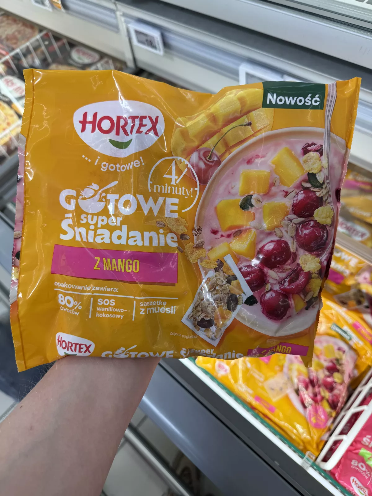 Hortex Gotowe Super Śniadanie z mango | 300g