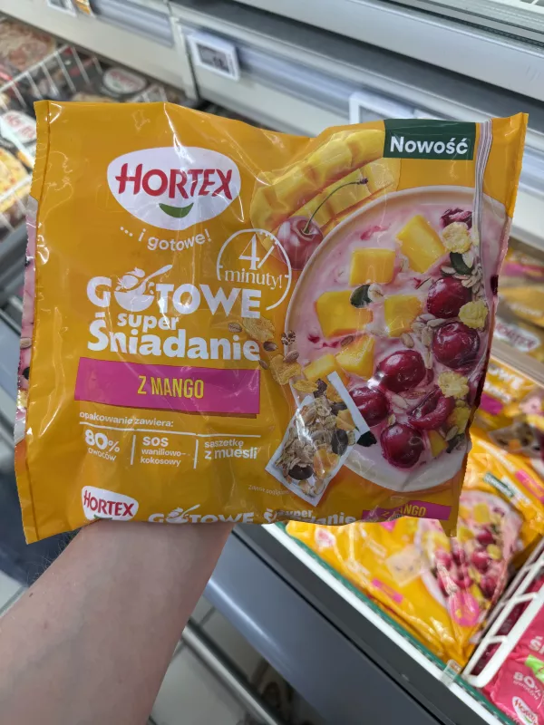 Hortex Gotowe Super Śniadanie z mango | 300g
