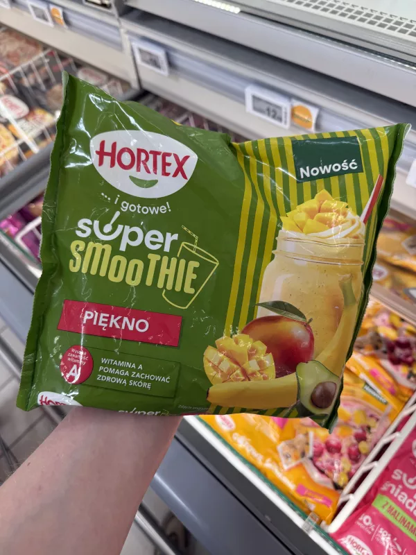 Hortex Super Smoothie Piękno Mango Banan Awokado | 300g