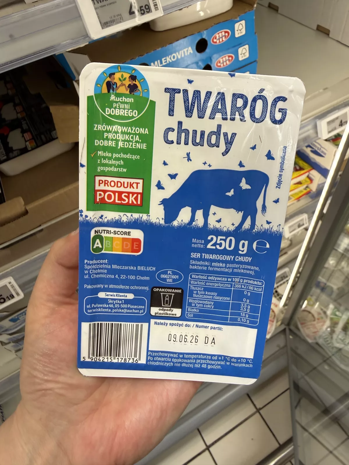 Pewni Dobrego Twaróg chudy | 250g