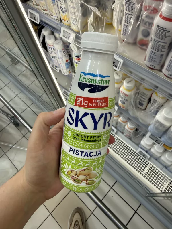 Krasnystaw Skyr Jogurt Pitny Pistacja | 330g