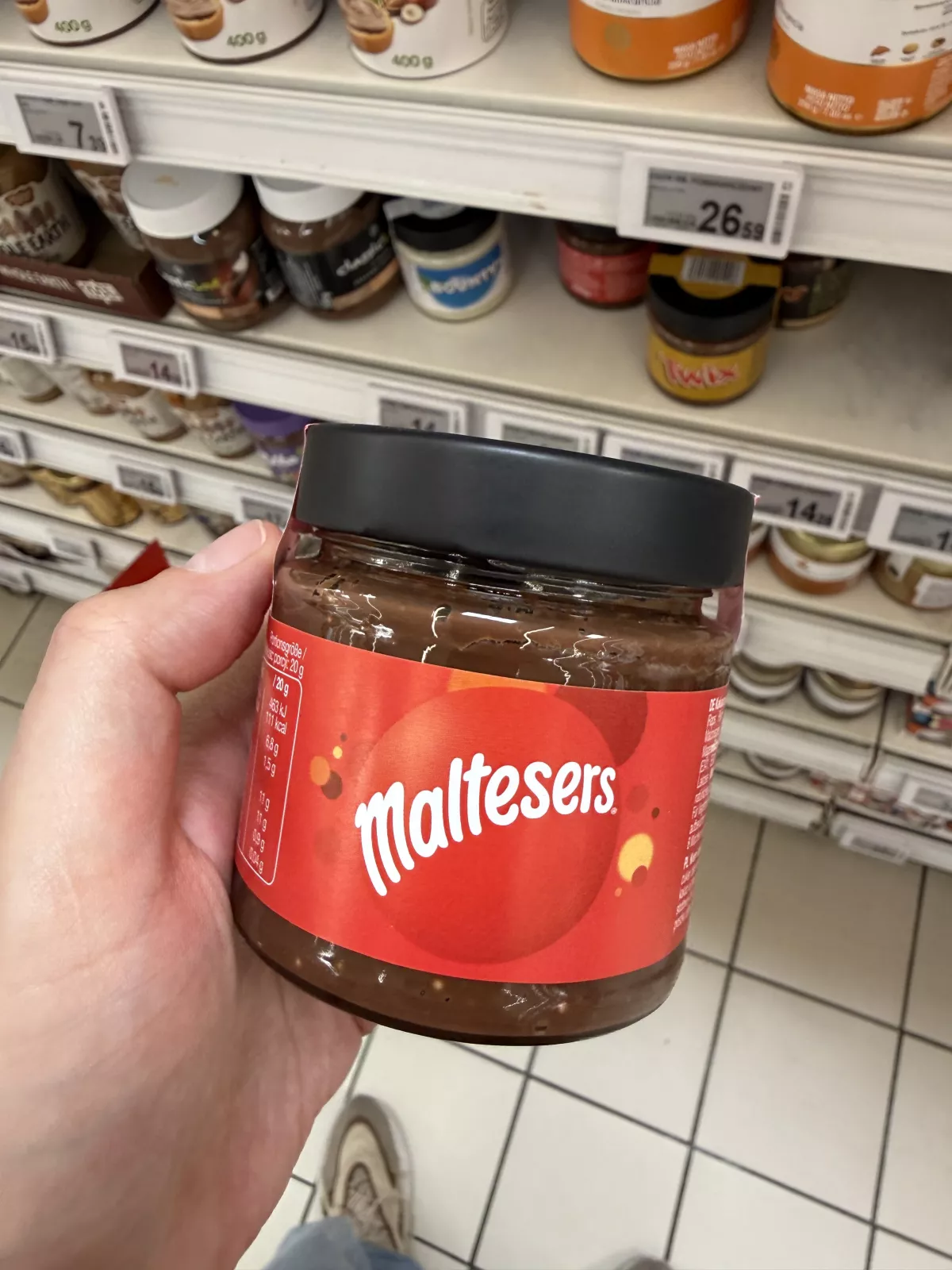 Maltesers krem kakaowy z chrupiącymi kawałkami słodowymi | 200g