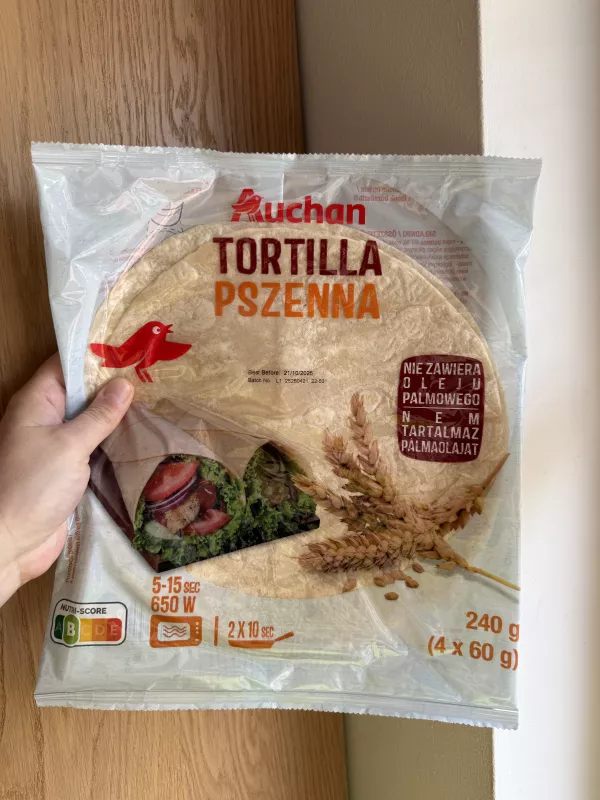 Auchan Tortilla pszenna | 240g
