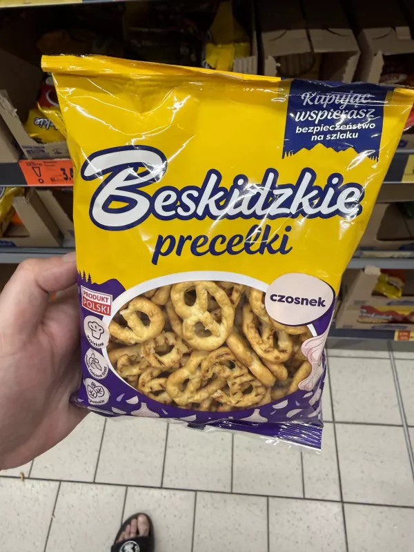 Beskidzkie Precelki z czosnkiem | 120g