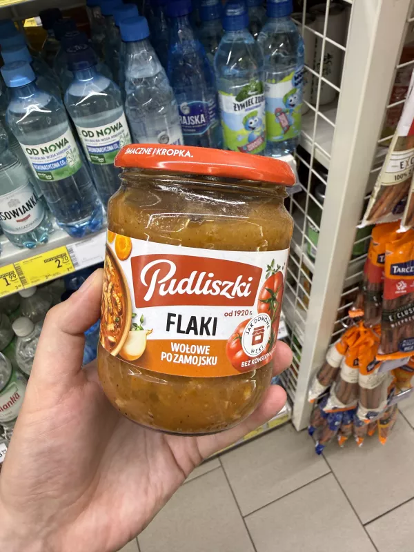 Pudliszki Flaki wołowe po zamojsku | 450g