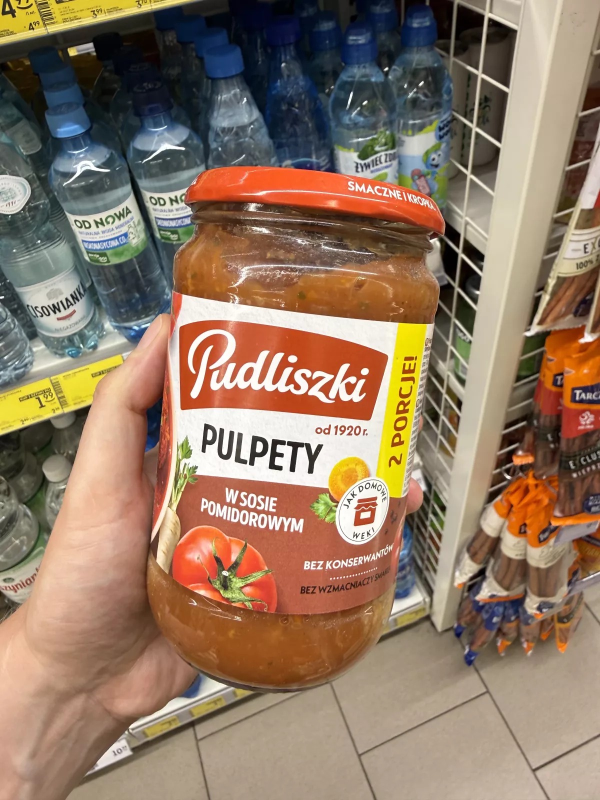 Pudliszki Pulpety w sosie pomidorowym | 590g