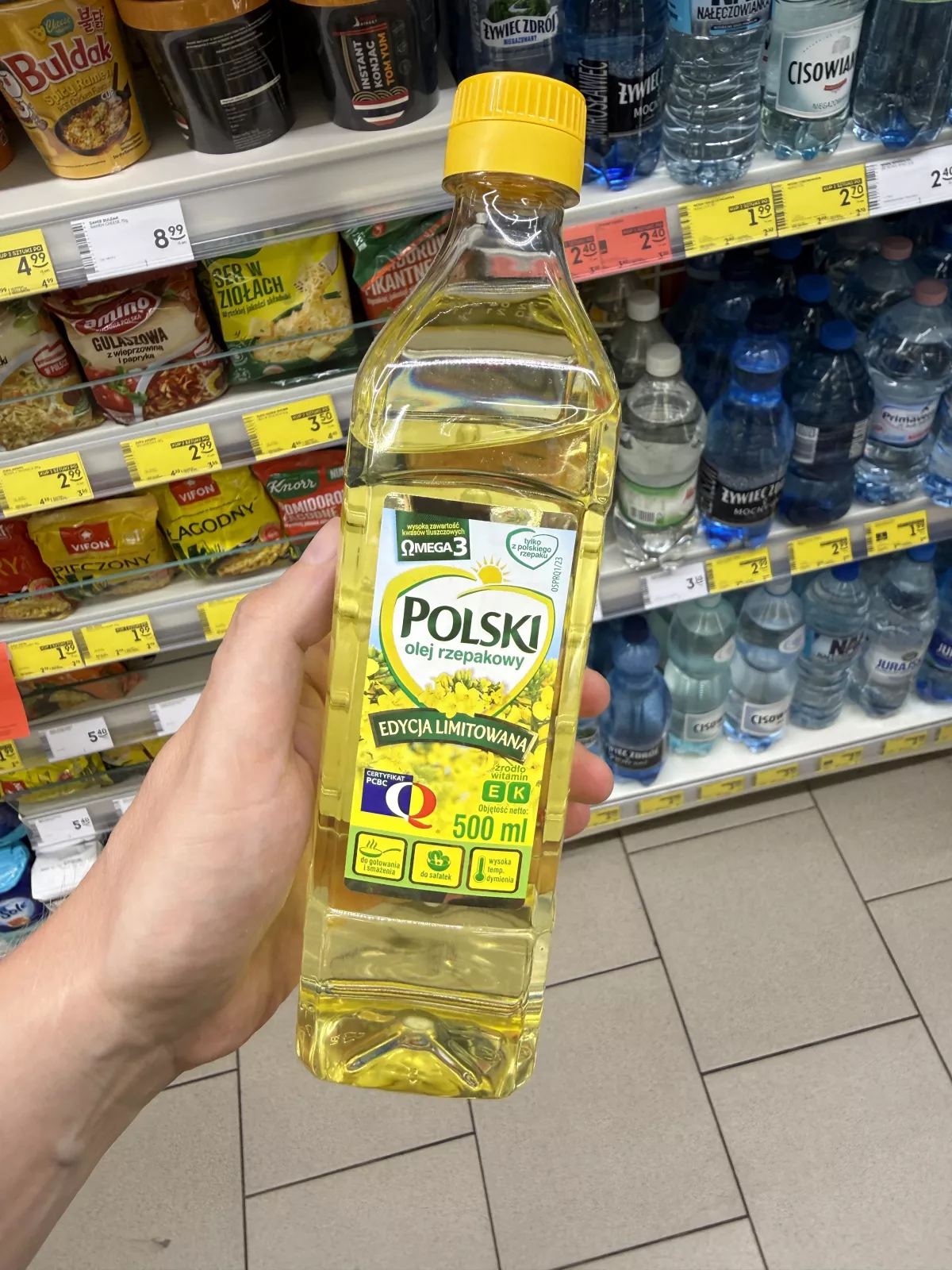 Polski Olej rzepakowy (edycja limitowana) | 500ml