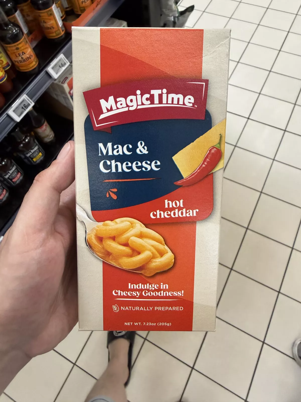 Magic Time Mac & Cheese Hot Cheddar | 205g