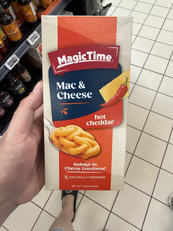 Magic Time Mac & Cheese Hot Cheddar | 205g
