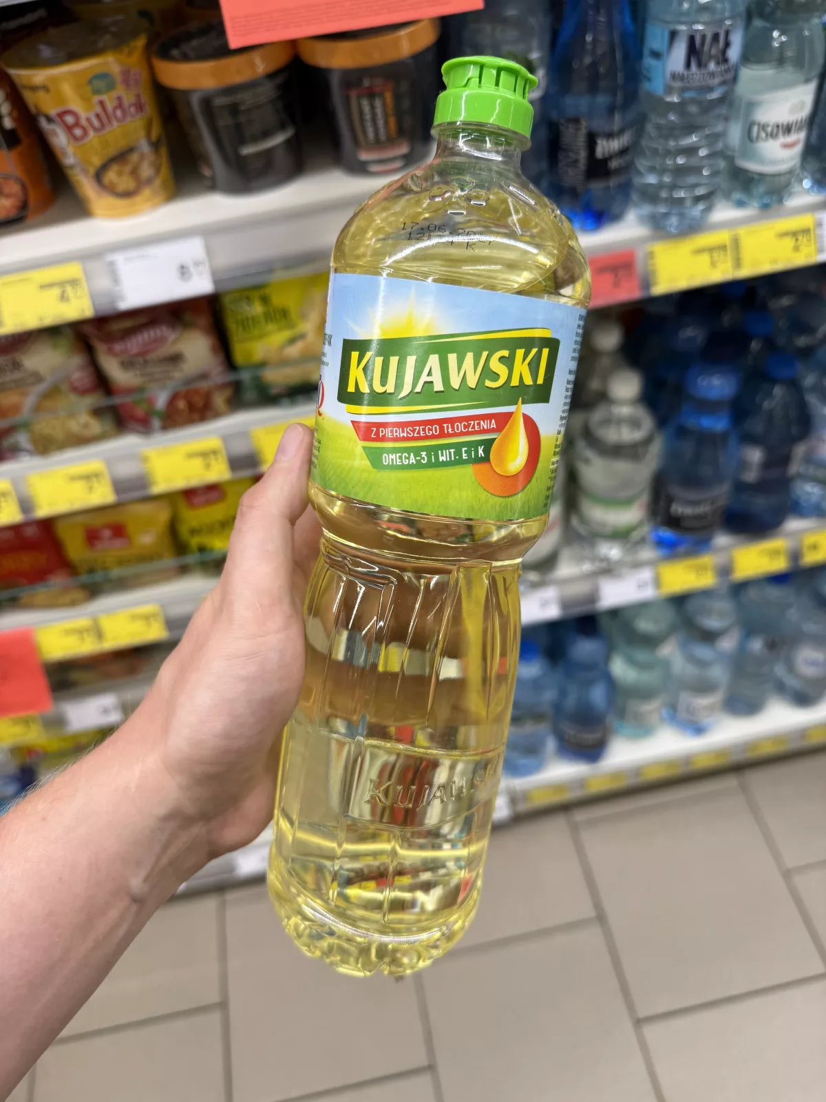 Kujawski Olej rzepakowy z pierwszego tłoczenia | 1000ml