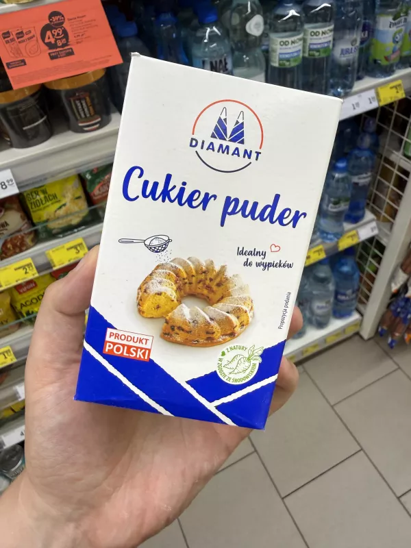 Diamant Cukier puder | 250g