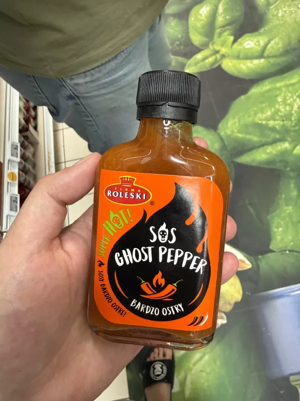 Roleski Sos Ghost Pepper Bardzo Ostry | 115g