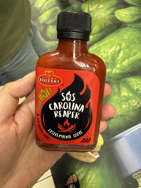Roleski Sos Carolina Reaper (Ekstremalnie ostry) | 110g