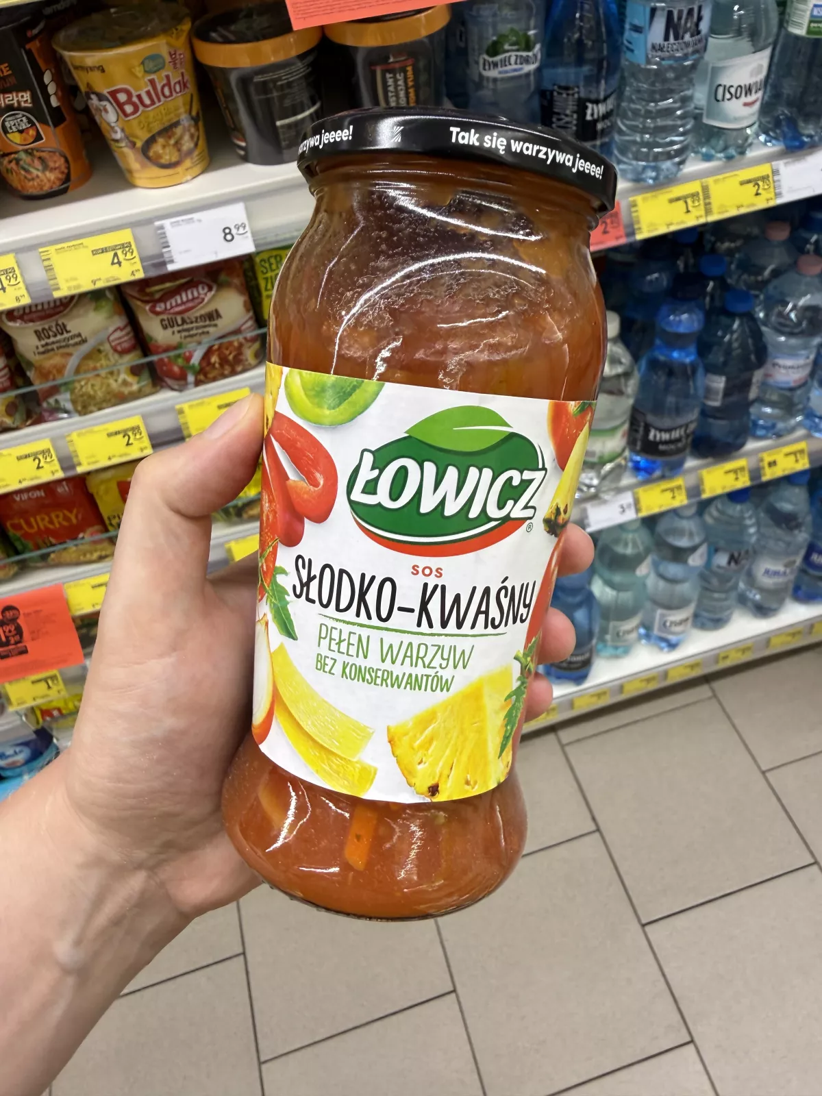 Łowicz Sos Słodko-Kwaśny | 500g
