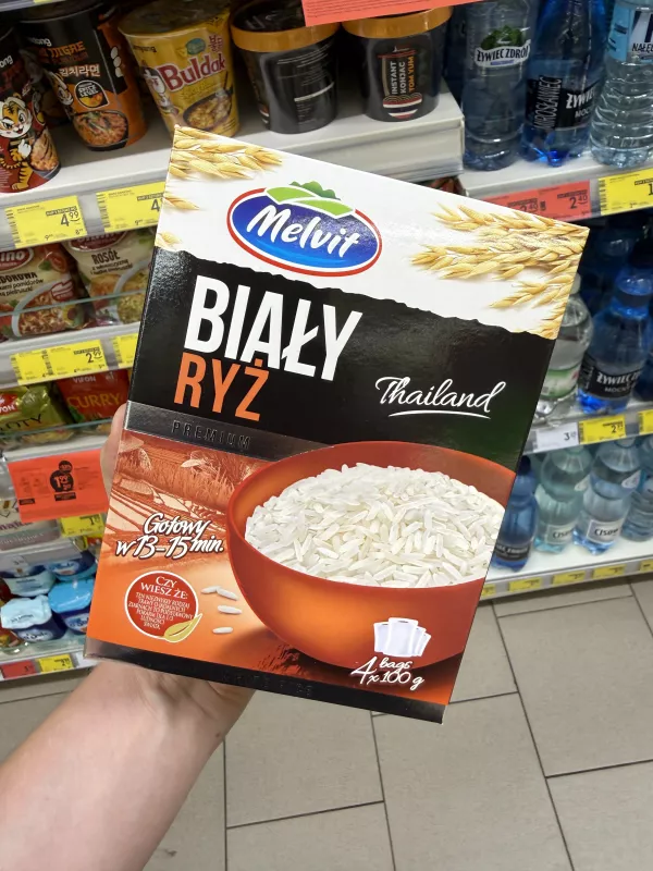 Melvit Biały ryż Thailand Premium | 400g
