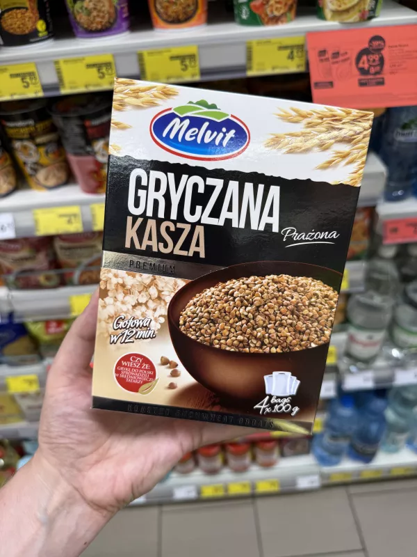 Melvit Kasza gryczana prażona Premium | 400g