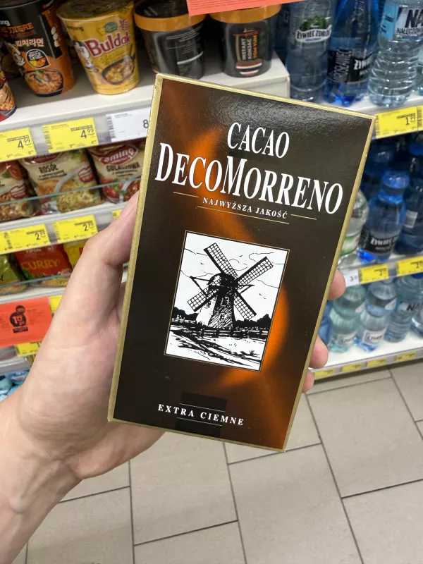DecoMorreno Cacao Extra Ciemne kakao o obniżonej zawartości tłuszczu | 80g