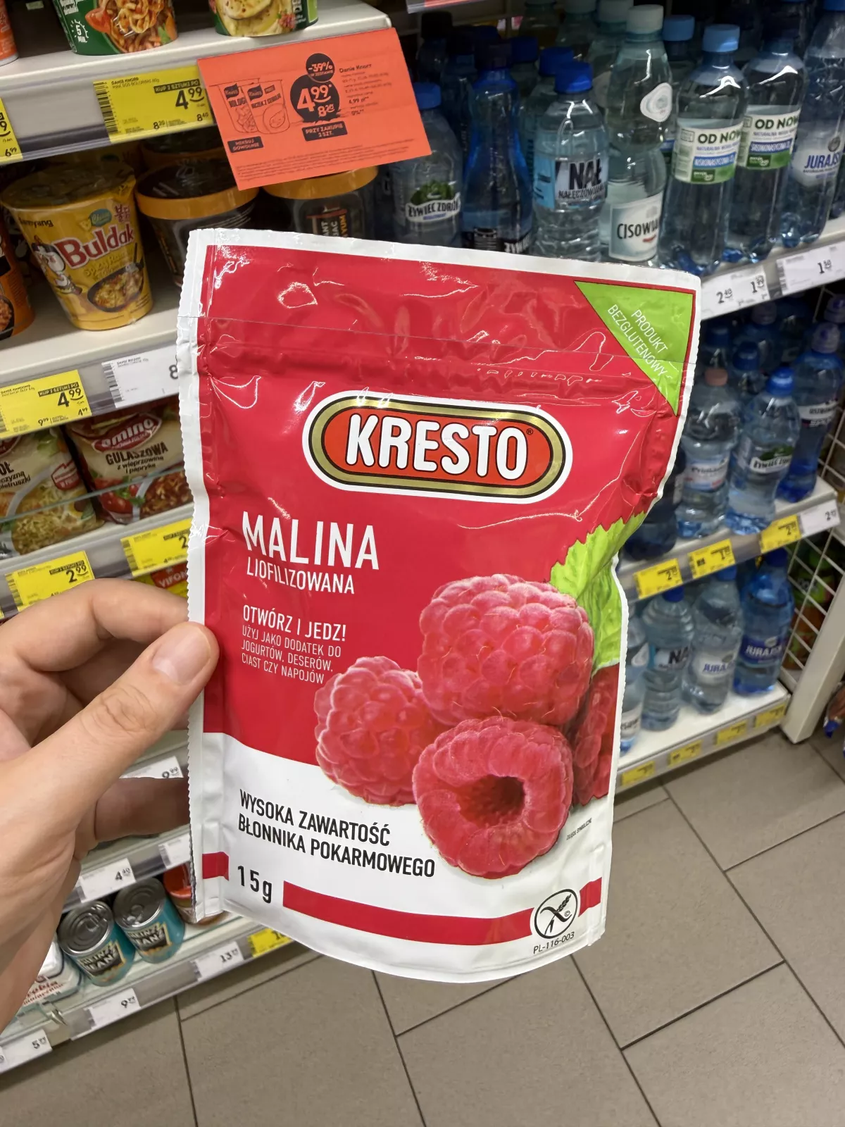 Kresto Malina liofilizowana | 15g