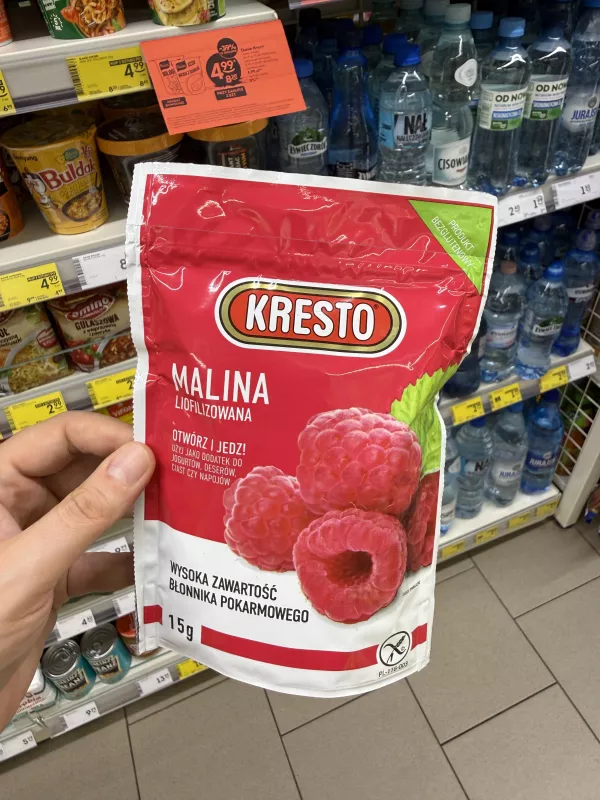 Kresto Malina liofilizowana | 15g