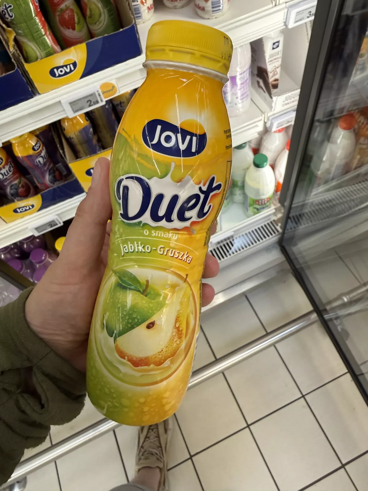 Jovi Duet Napój jogurtowy Jabłko-Gruszka | 350g