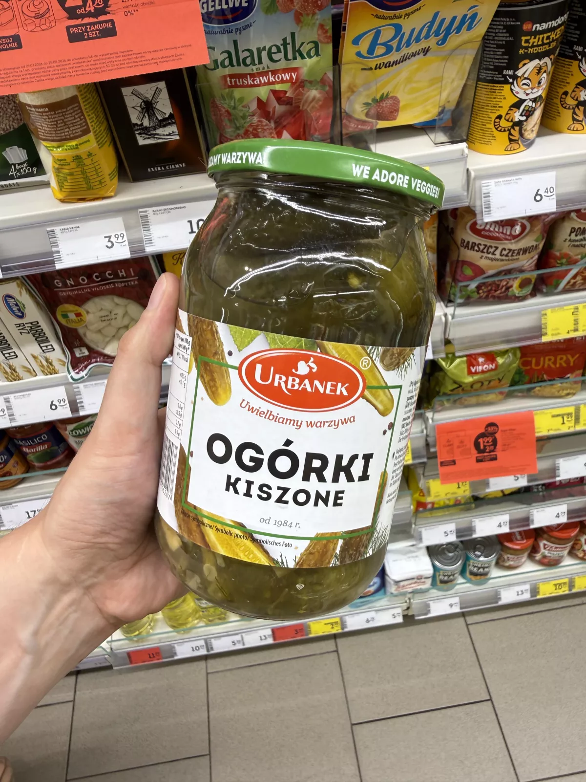 Urbanek Ogórki kiszone | 850g