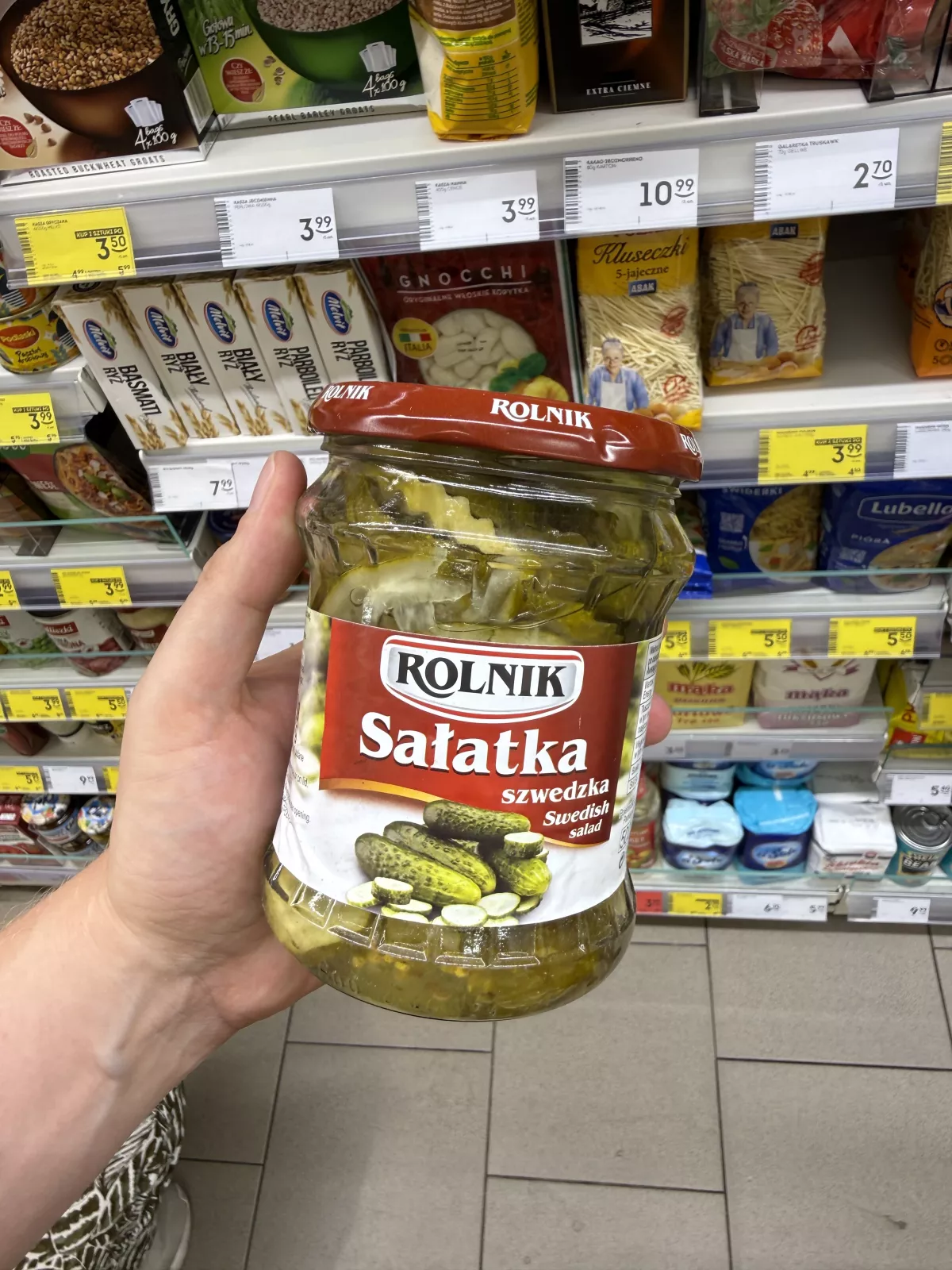Rolnik Sałatka szwedzka | 450g