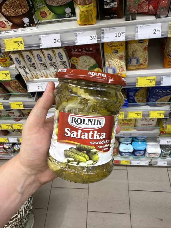 Rolnik Sałatka szwedzka | 450g