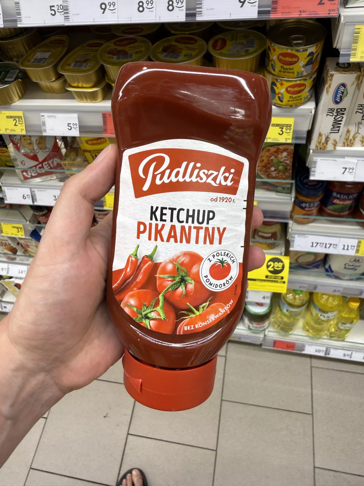Pudliszki Ketchup Pikantny | 480g