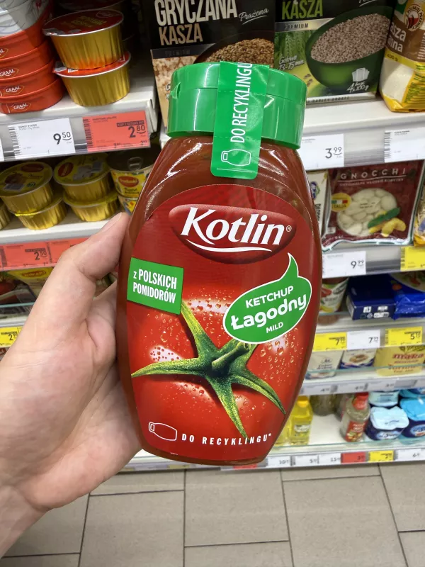 Kotlin Ketchup Łagodny z Polskich Pomidorów | 450g