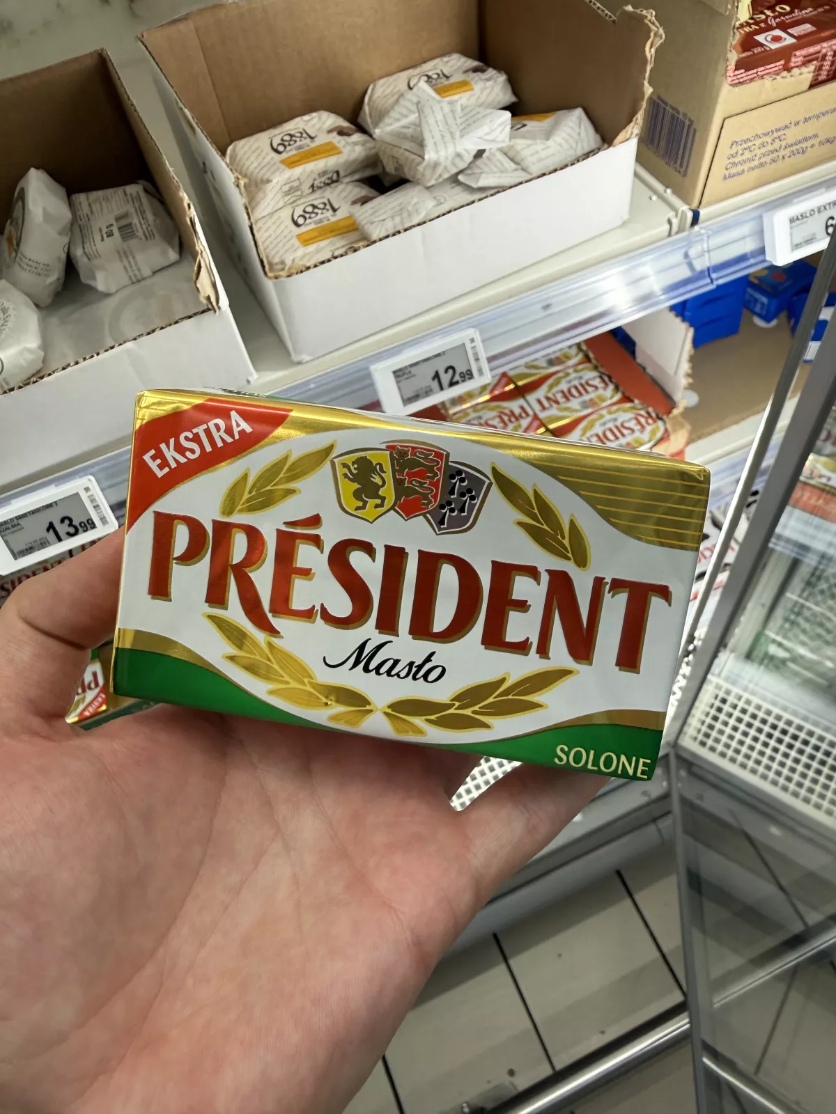 Président Masło Ekstra solone 80% | 200g