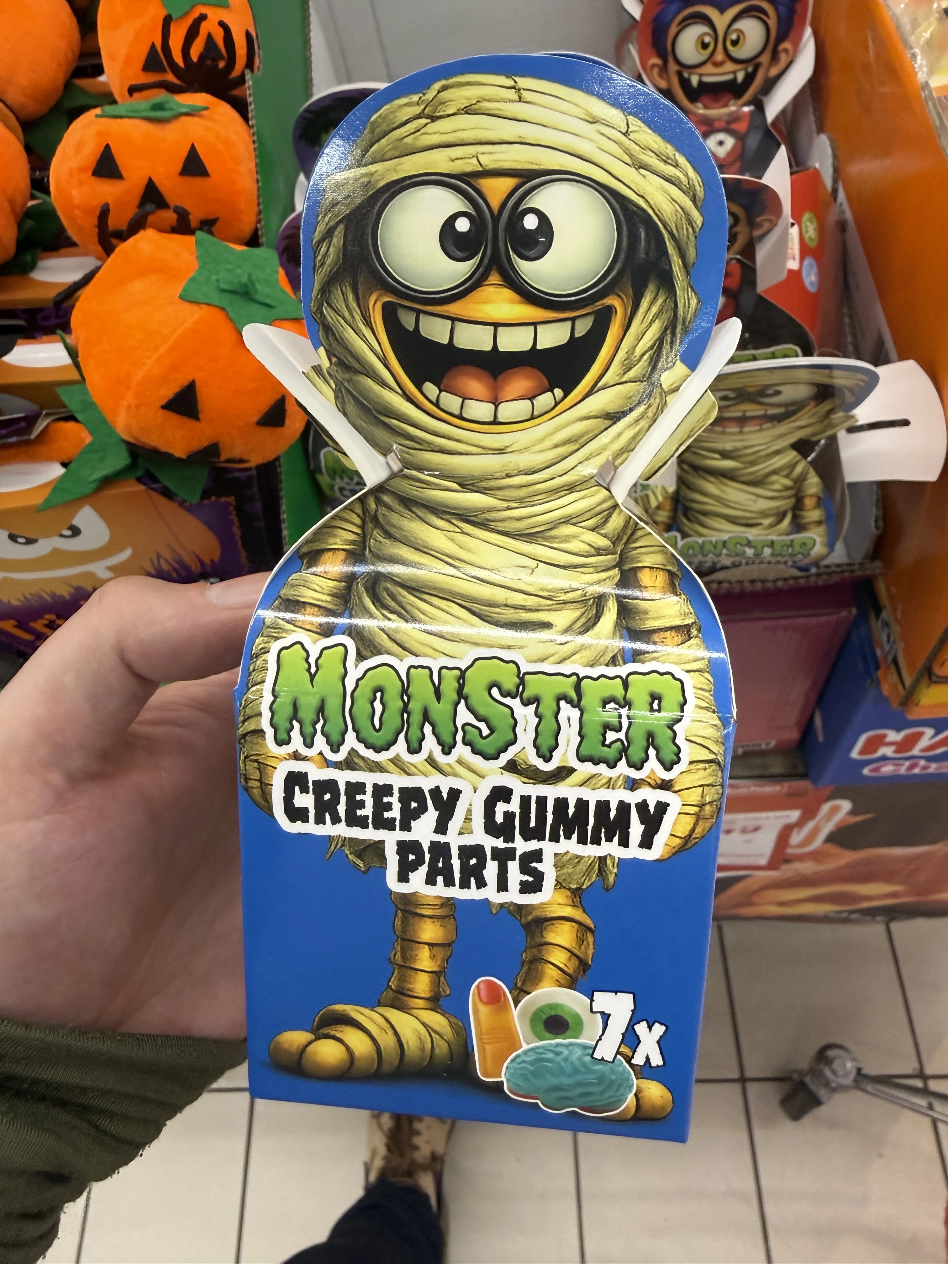 Sweet’n Fun Monster Creepy Gummy Parts (mumia) | 50g