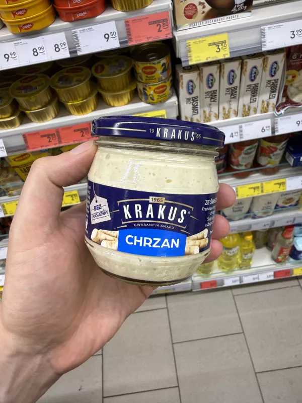 Krakus Chrzan tarty | 180g