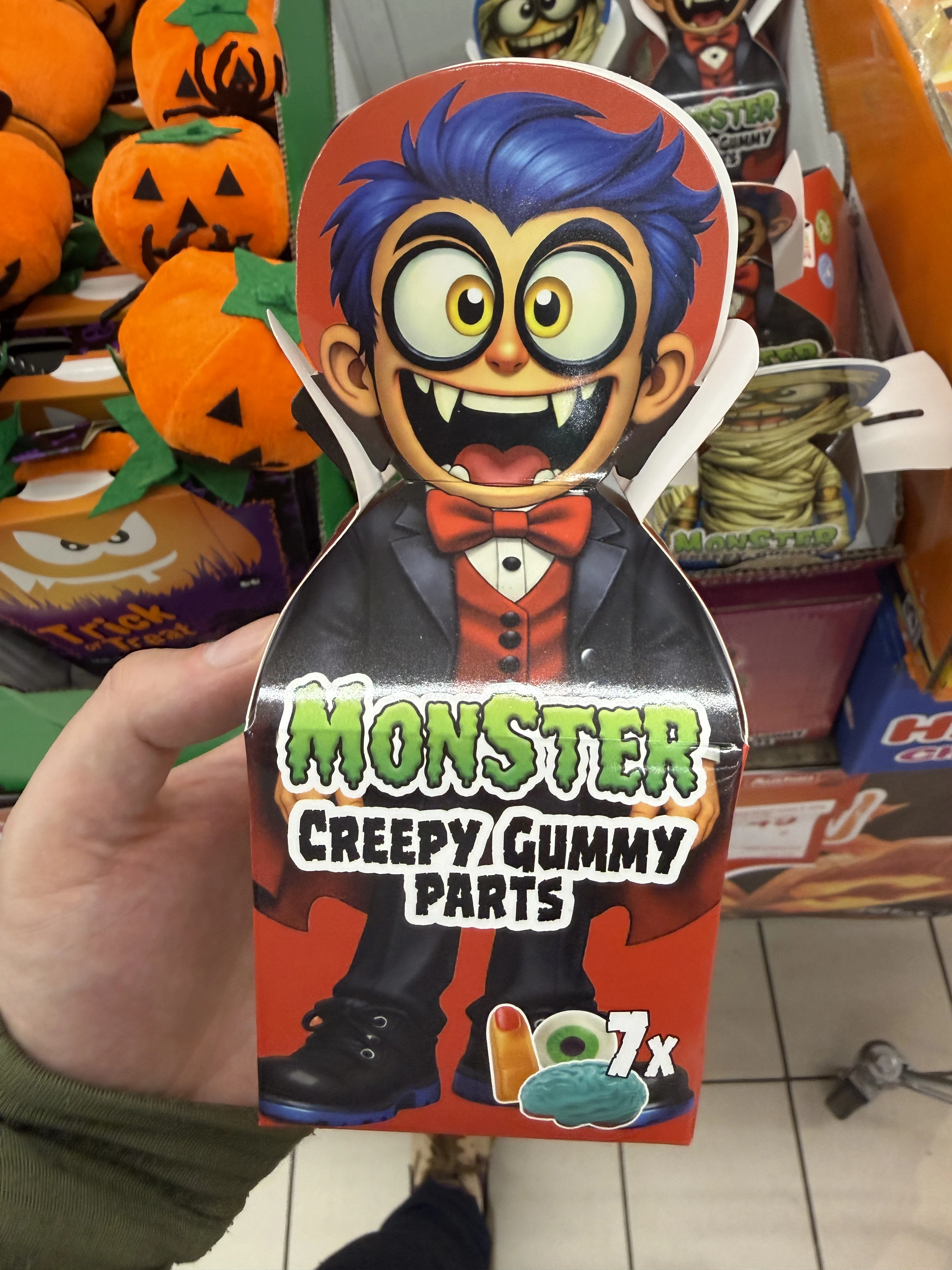 Sweet’n Fun Monster Creepy Gummy Parts (wampir) | 50g