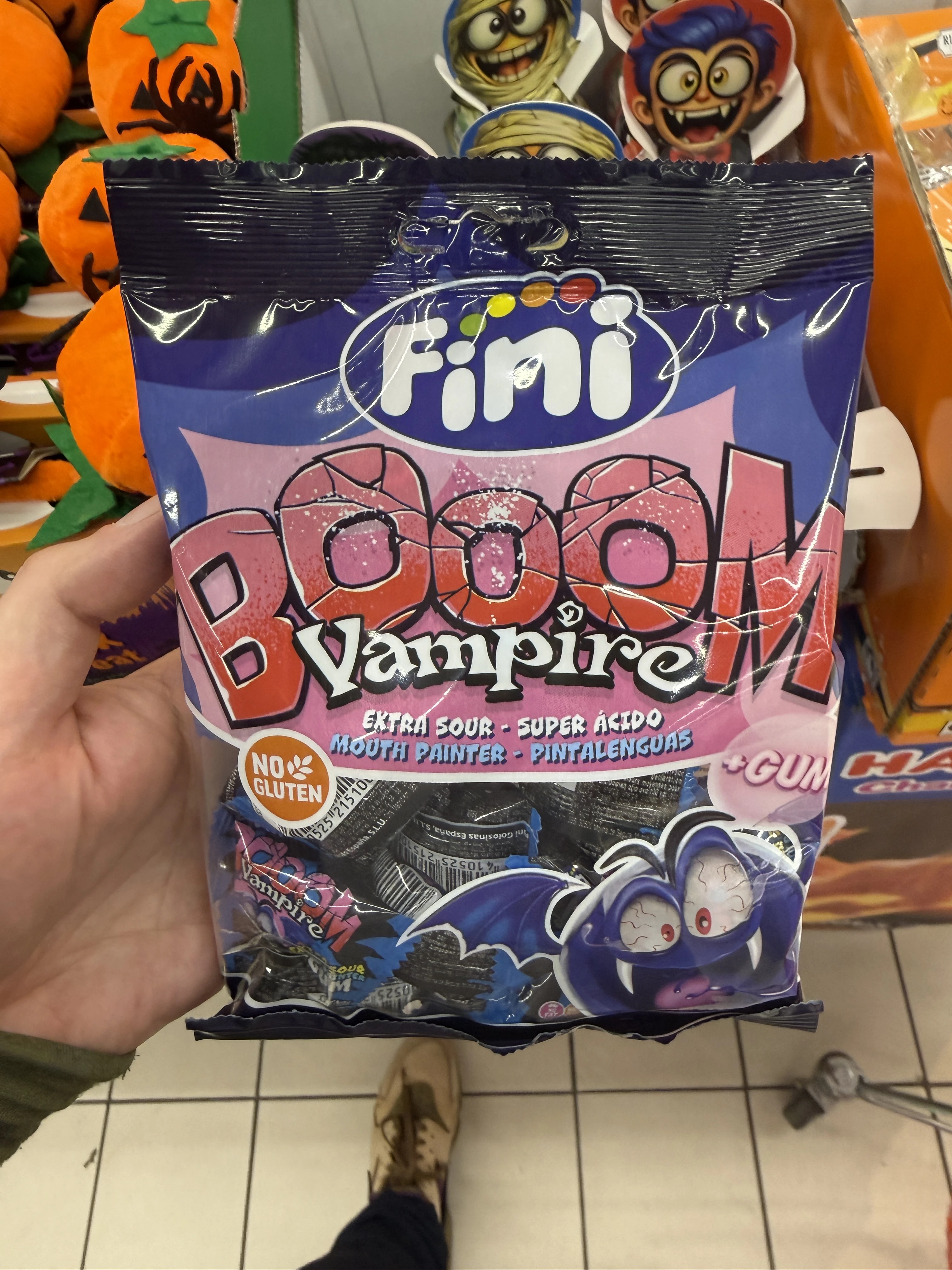 Fini Booom Vampire Extra Sour + Gum | 75g