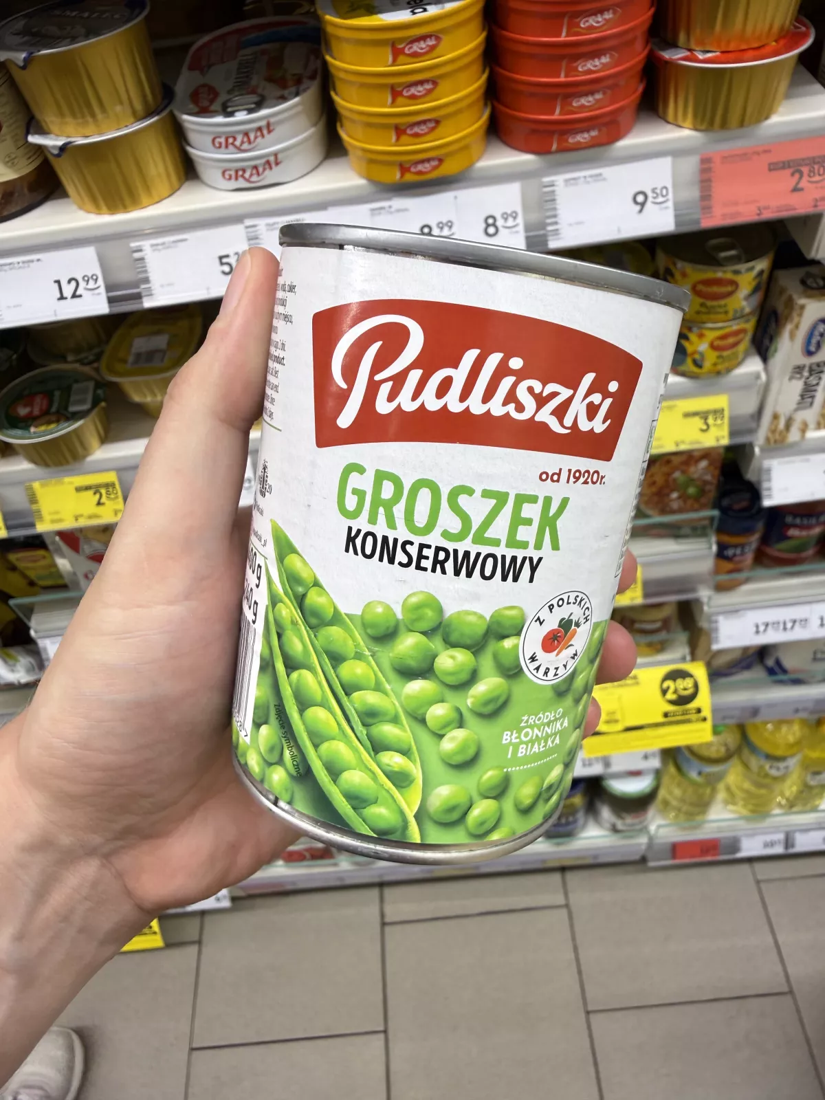 Pudliszki Groszek konserwowy | 400g