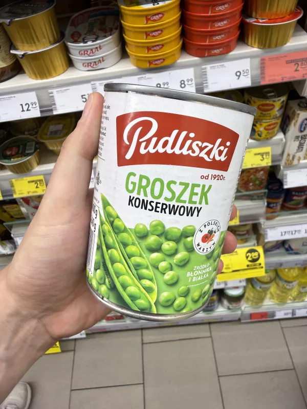 Pudliszki Groszek konserwowy | 400g