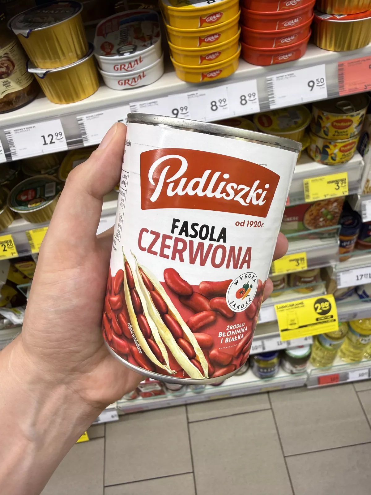 Pudliszki Fasola czerwona | 400g