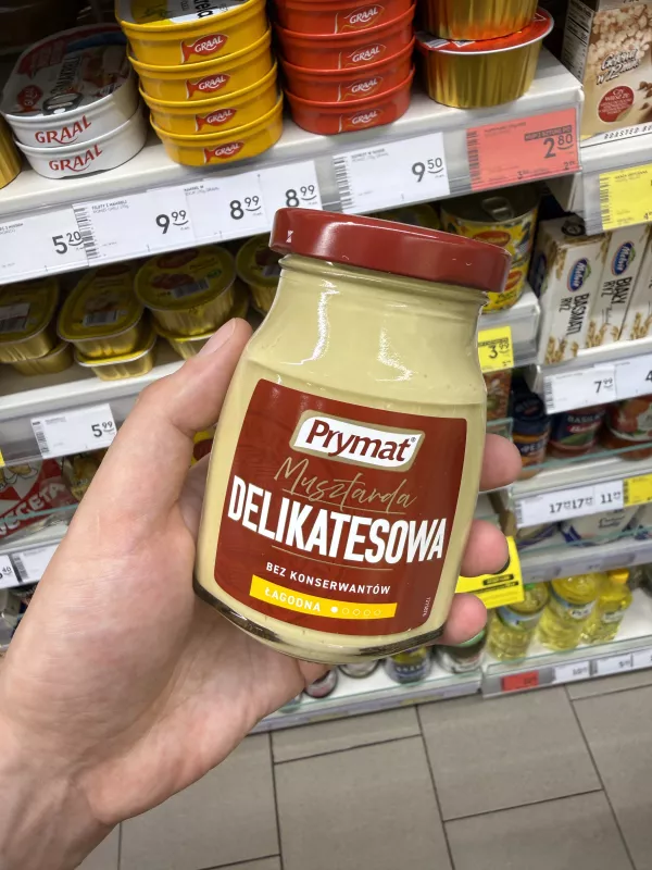 Prymat Musztarda Delikatesowa | 185g