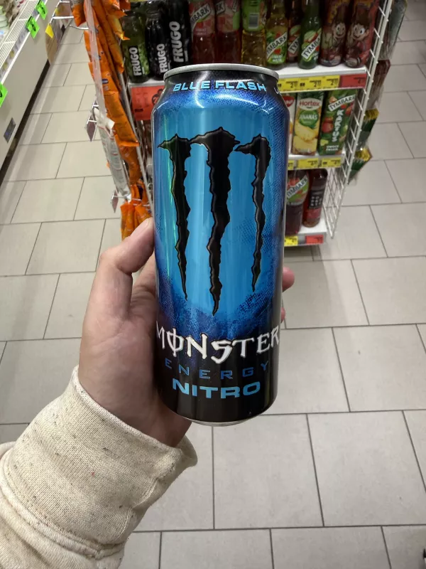 Monster Energy Nitro Blue Flash | 500ml