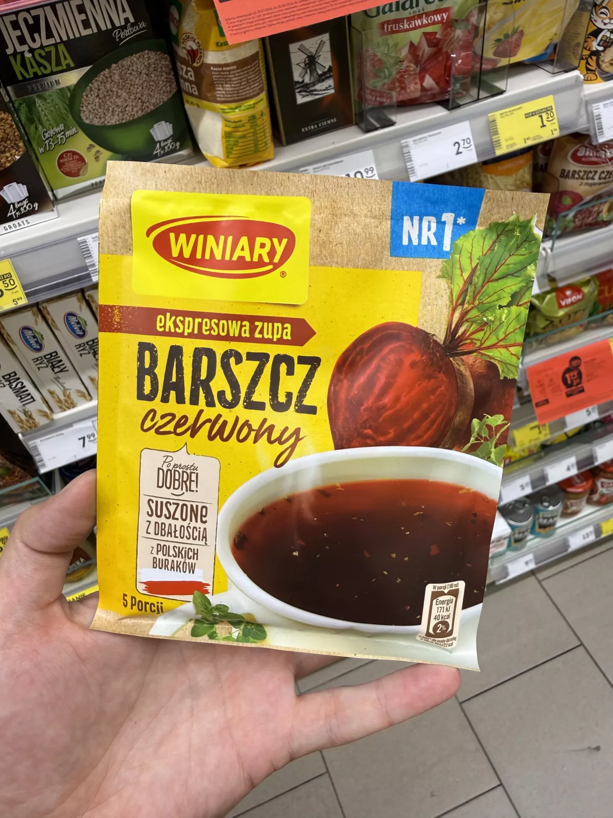 Winiary Ekspresowa zupa Barszcz czerwony | 60g