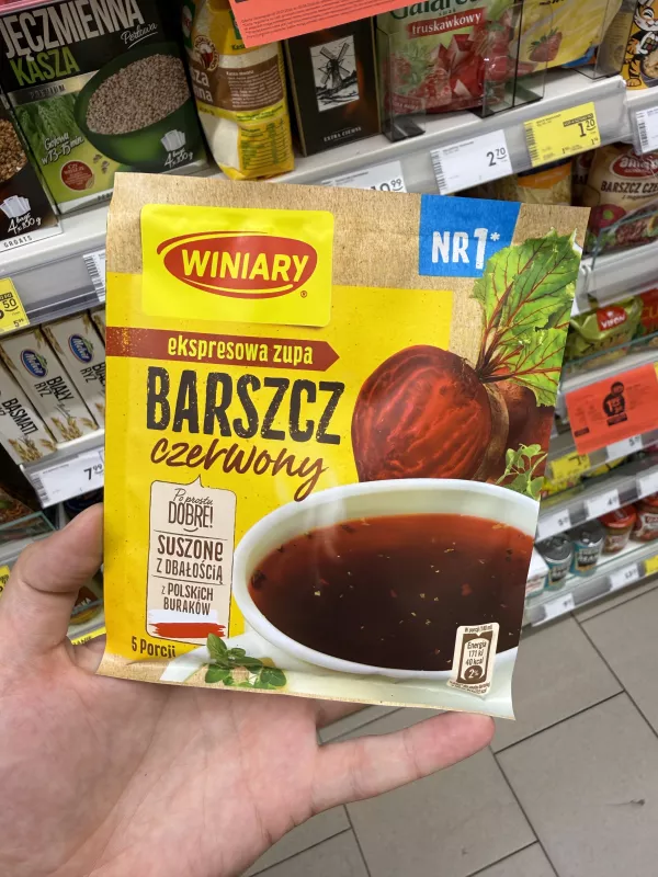 Winiary Ekspresowa zupa Barszcz czerwony | 60g